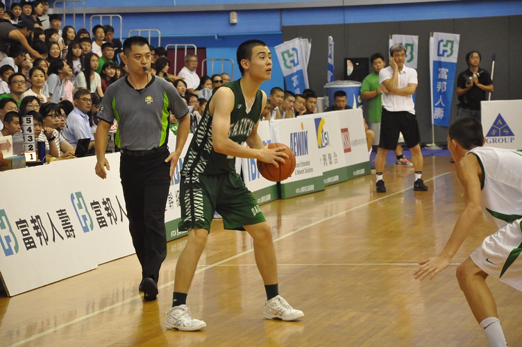 ▲日本福岡第一高校松崎裕樹攻下全隊最高的19分（圖／林暐凱攝 , 2017.07.07）