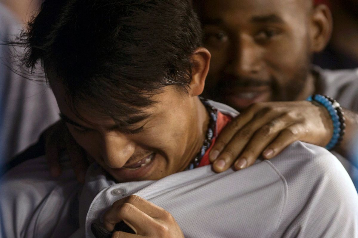 紅襪隊林子偉。（圖／美聯社／達志影像）