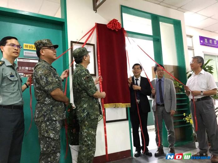 陸軍第十軍團明道大學招募辦公室揭牌
