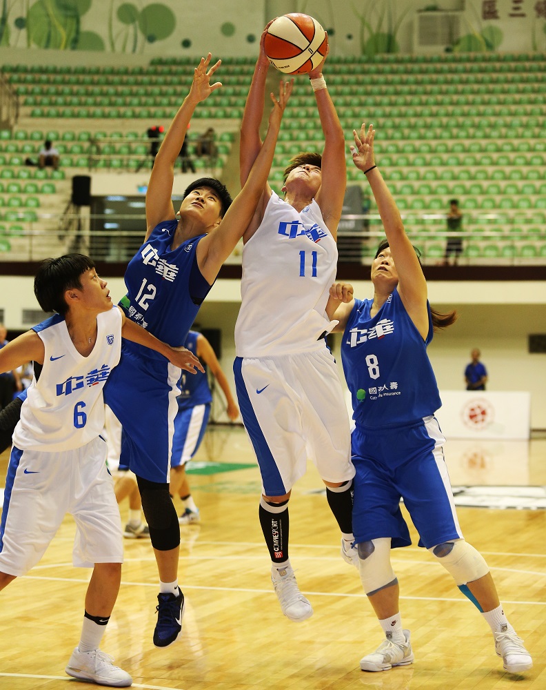 「姊妹鬩牆」由中華藍勝出。（圖／中華籃協提供）