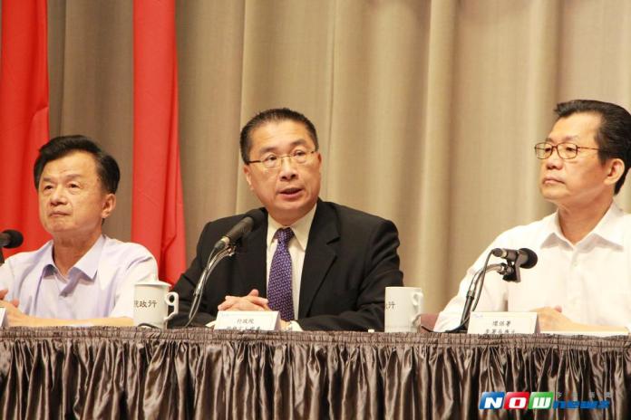 行政院發言人徐國勇指，前瞻建設第一期預算期程約1年4個月，規模大概1000多億左右。（圖／呂晏慈攝 , 2017.07.06）
