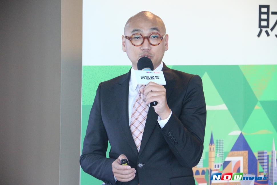 瑞普萊坊市場研究部副總監黃舒衛指出，台北市囤房稅調降後，對於一般住在舊屋想換屋的家庭可說是利多。（圖／記者林昱均攝 , 2017.07.06）