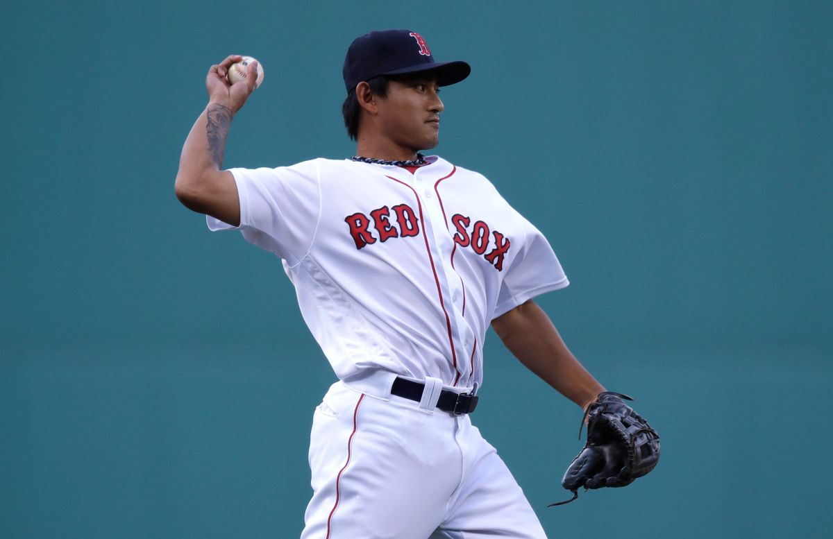 紅襪隊林子偉。（圖／美聯社資料照／達志影像）