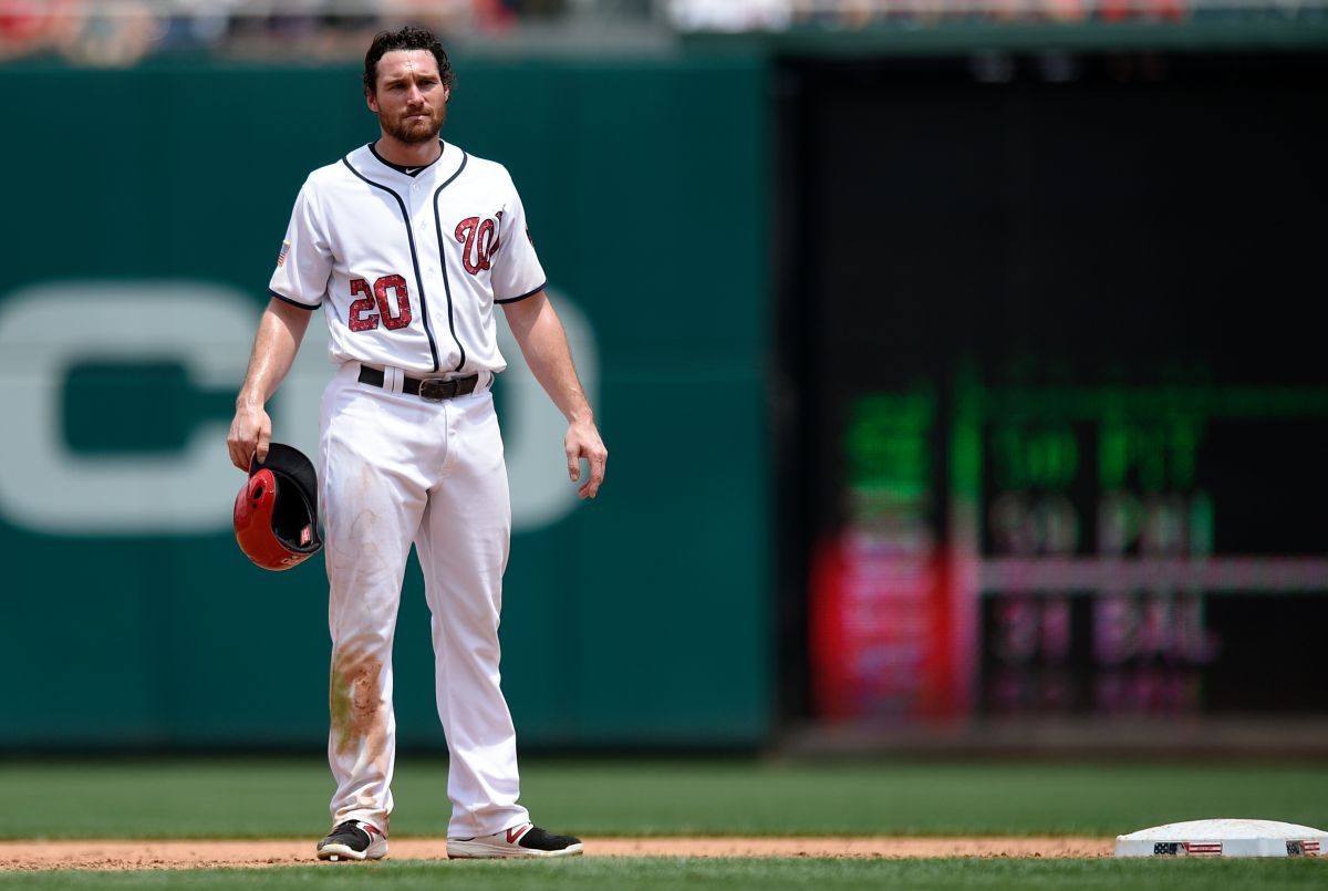 國民隊Daniel Murphy。（圖／美聯社／達志影像）