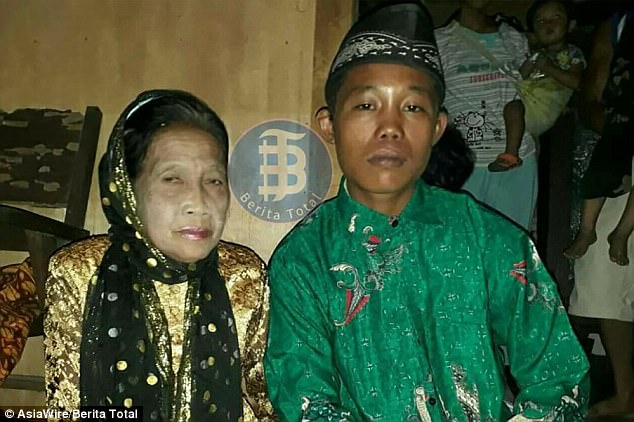 ▲16歲少年娶71歲老婦，稱感情濃烈。（圖／翻攝自dailymail）