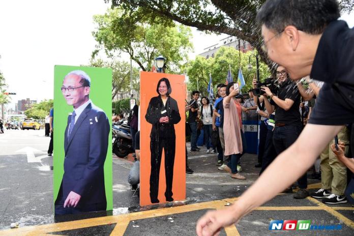 反年改遍地開花　網傳6日竹高鞋丟蔡英文
