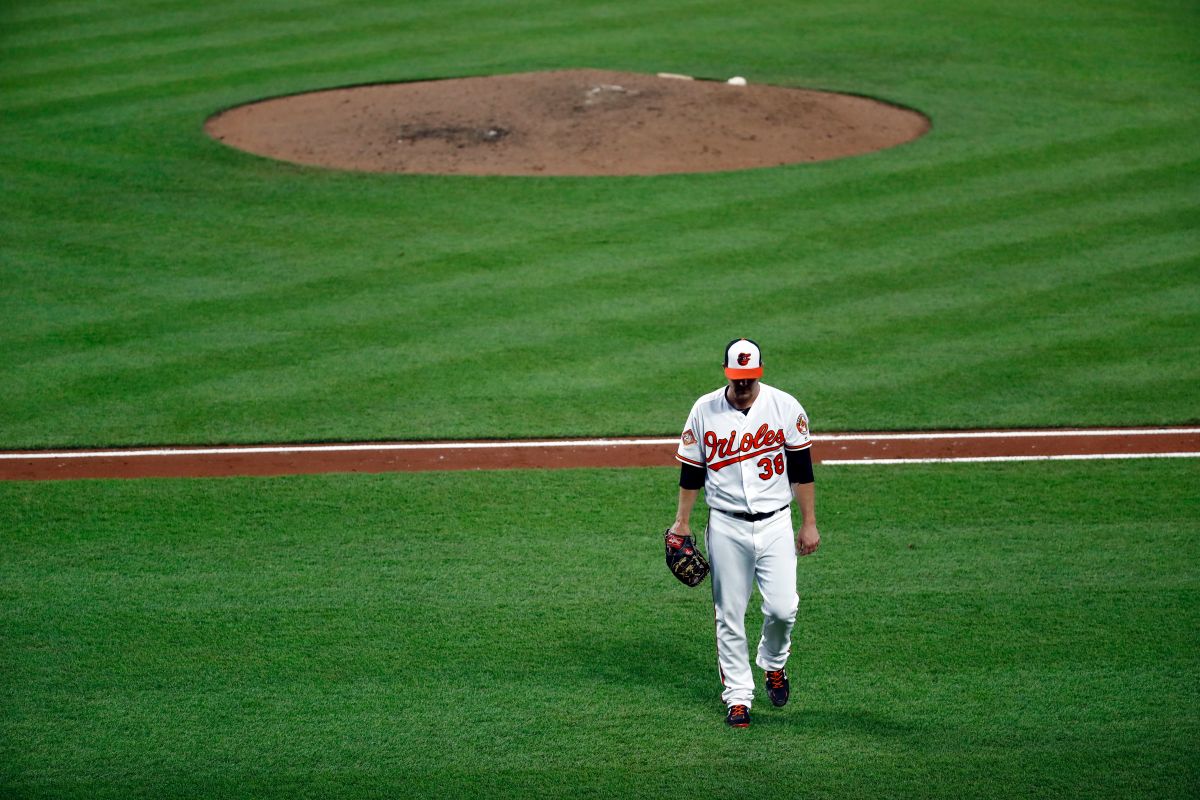 金鶯隊先發投手Wade Miley。（圖／美聯社／達志影像）