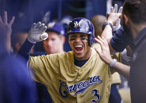 Orlando Arcia很會跑。（圖／美聯社／達志影像）