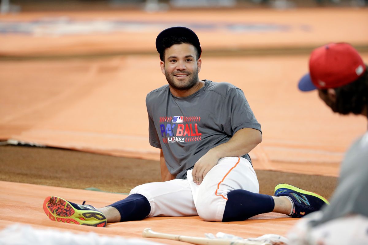 太空人隊Jose Altuve。（圖／美聯社／達志影像）