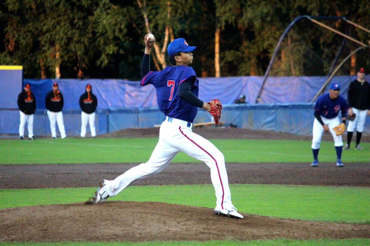 鄭智鴻後援4局拿下勝投。（圖／中華棒協提供）