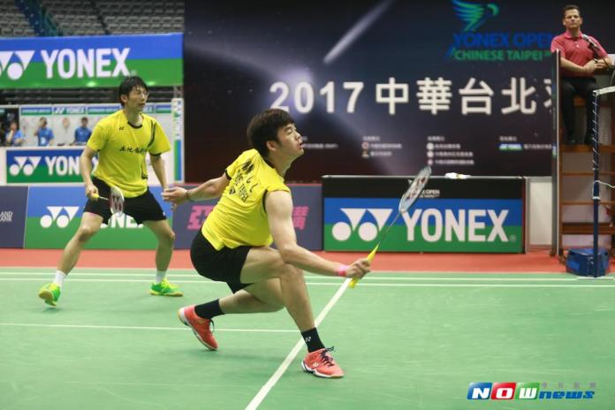 陳宏麟（左）、王齊麟（右）順利晉級冠軍賽。（圖／記者葉政勳攝 ）