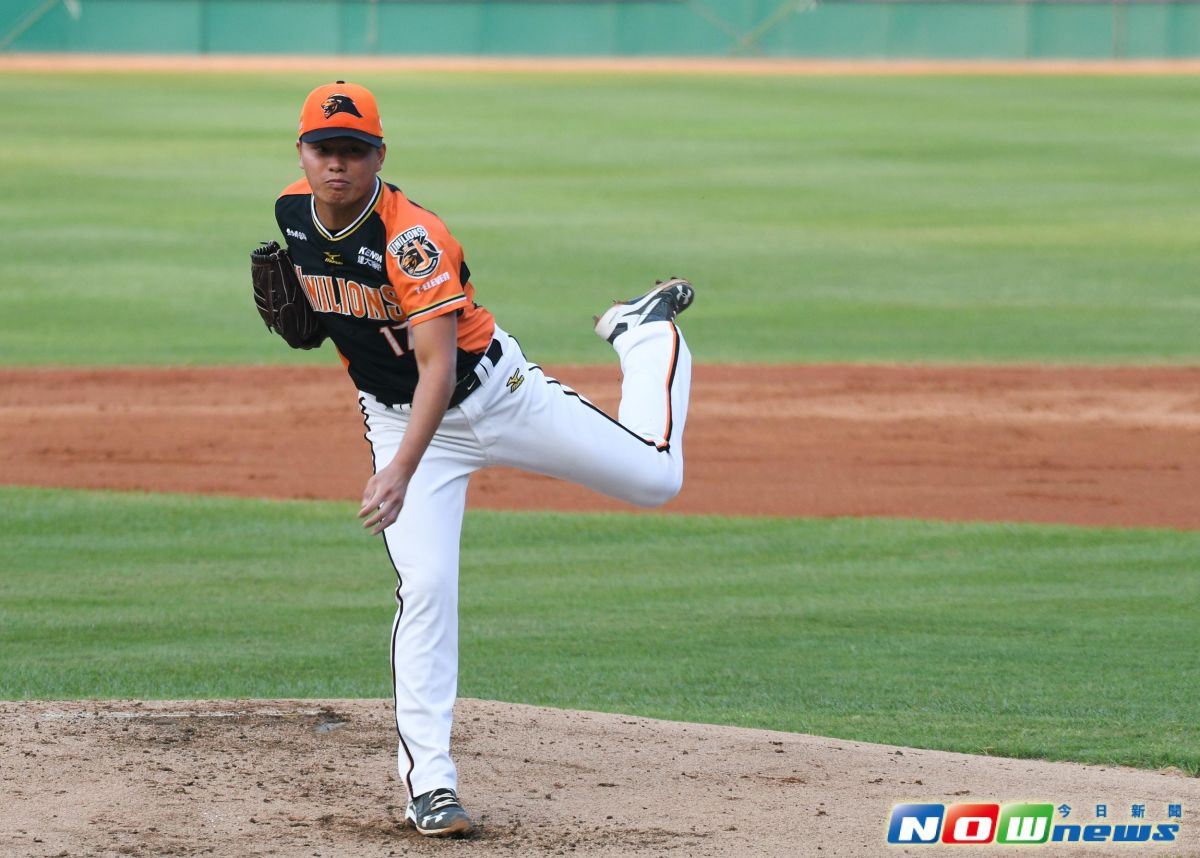 ▲統一7-eleven獅球員林子崴。（圖／記者葉政勳攝，2017.4.01）