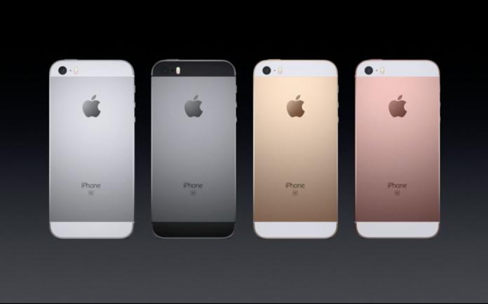 ▲Apple 4吋螢幕iPhone SE二代機種傳將提早在下個月發布。（資料圖／取自Apple線上發表會）