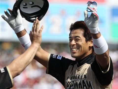 稻葉篤紀。〔圖／美聯社資料照片／達志影像〕