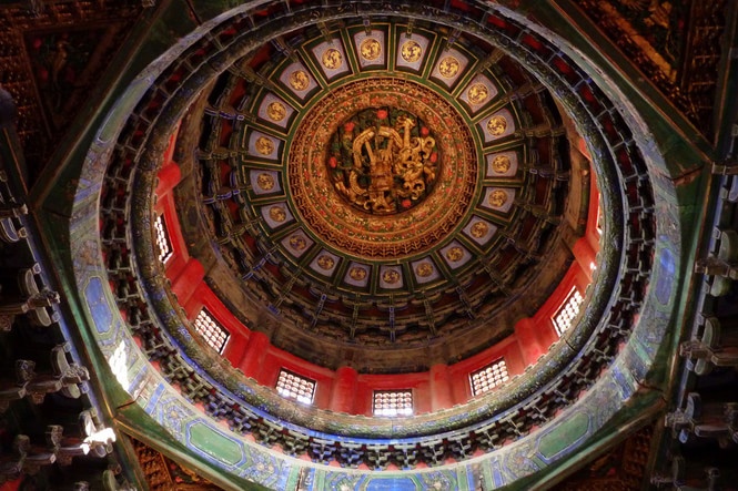 資料來源：微游紫禁城|天國的階梯—太和殿藻井