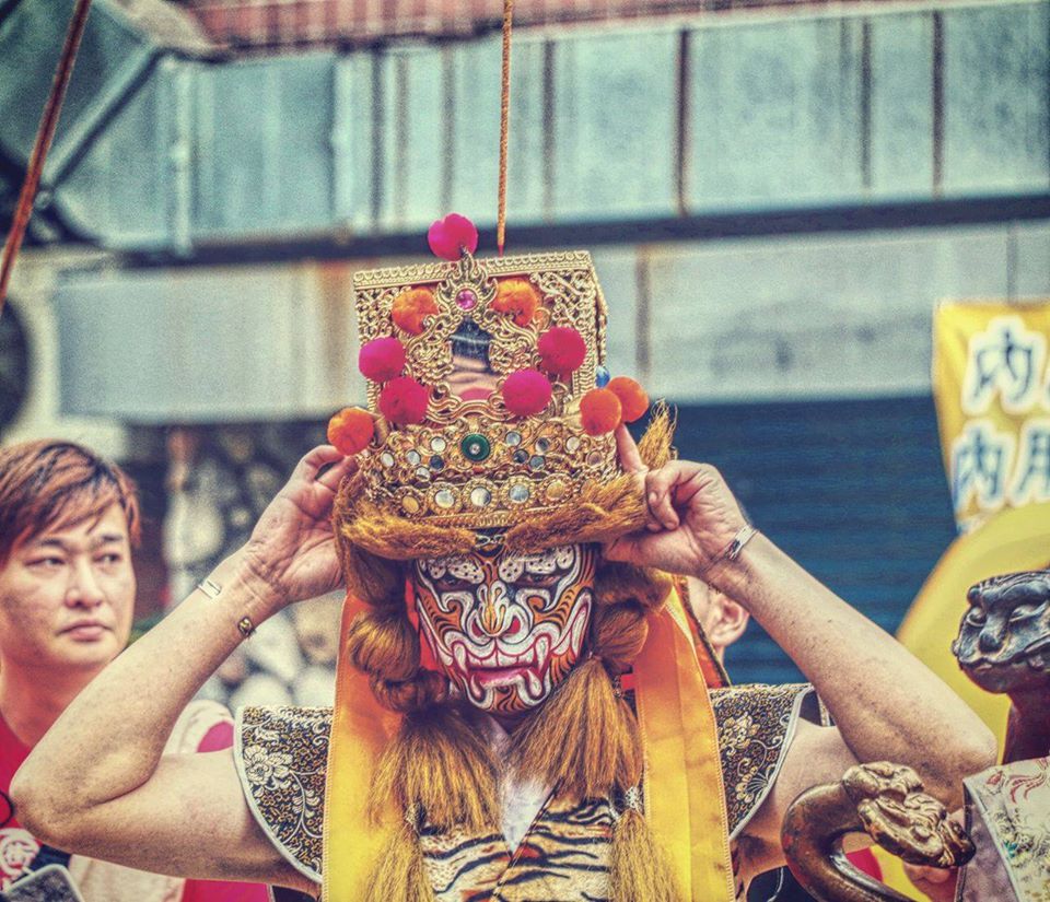 新庄街官將首內的虎爺將軍。圖片來源：新莊街虎爺臉書專頁