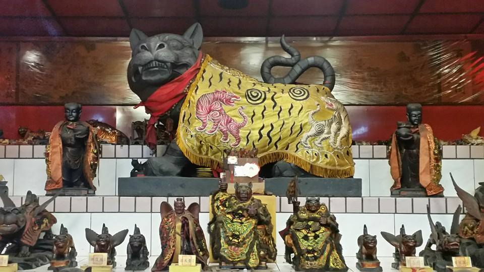 以虎爺為主神的石碇伏虎宮。圖片來源：石碇伏虎宮臉書專頁