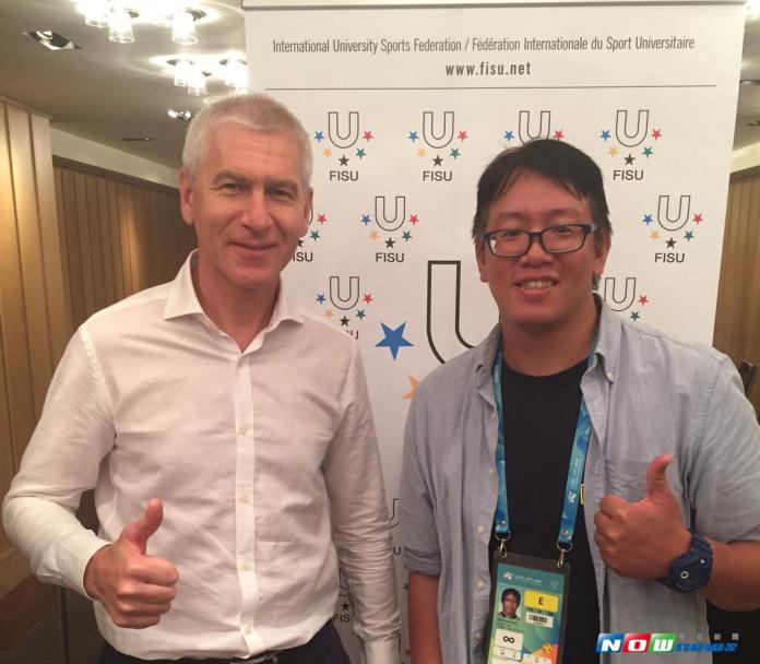 世大運／世大運專訪　與FISU主席的早餐相會
