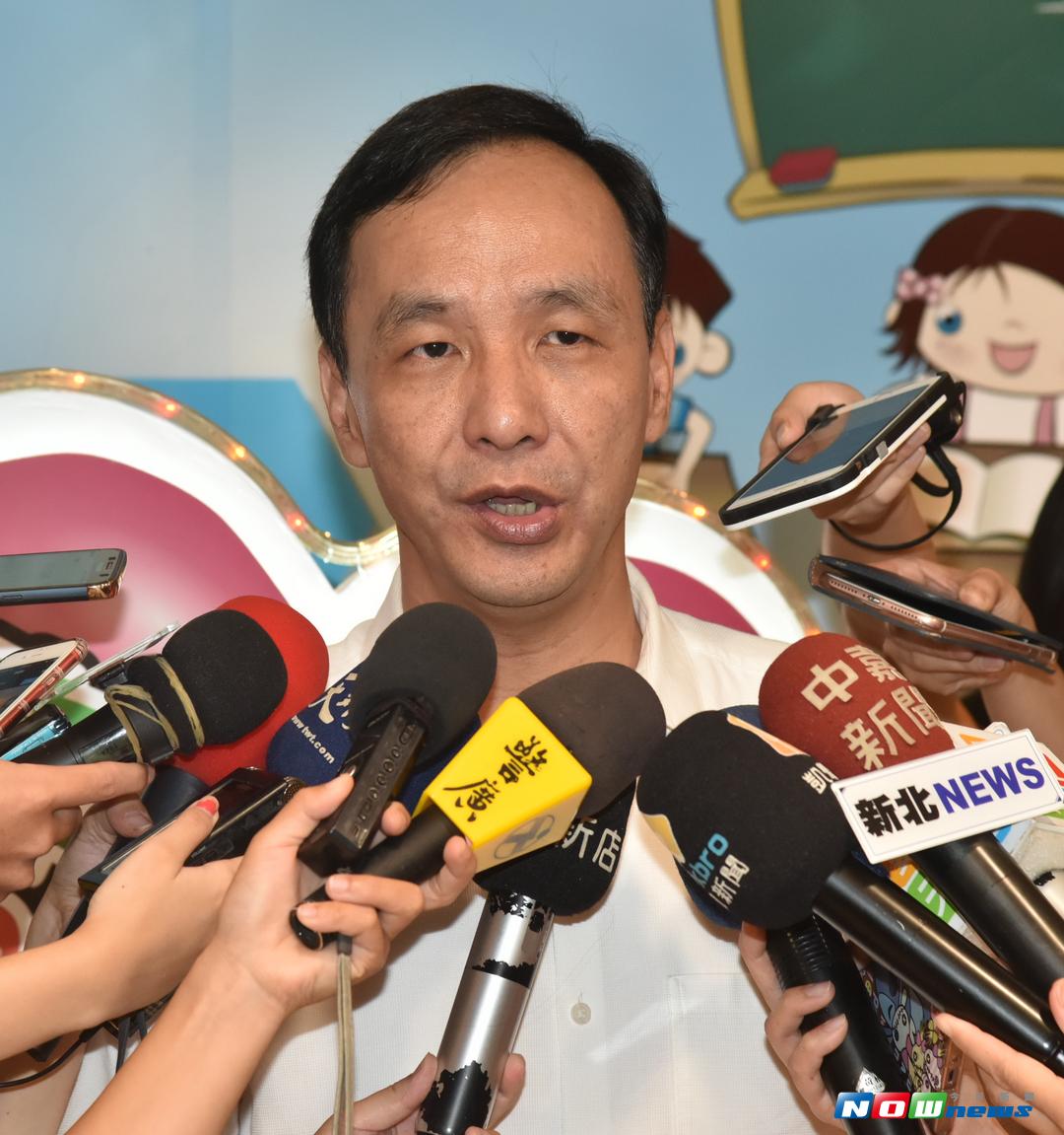 ▲新北市長朱立倫強調「尊重司法」，但認為不當黨產委員會已經僭越司法的權力。（圖／記者陳志仁攝，2017.08.28）