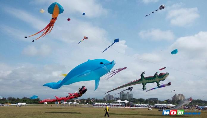 ▲竹市國際風箏節湧入十萬人次，國際選手相約明年再見。（圖/陳志偉攝，106.08.27）