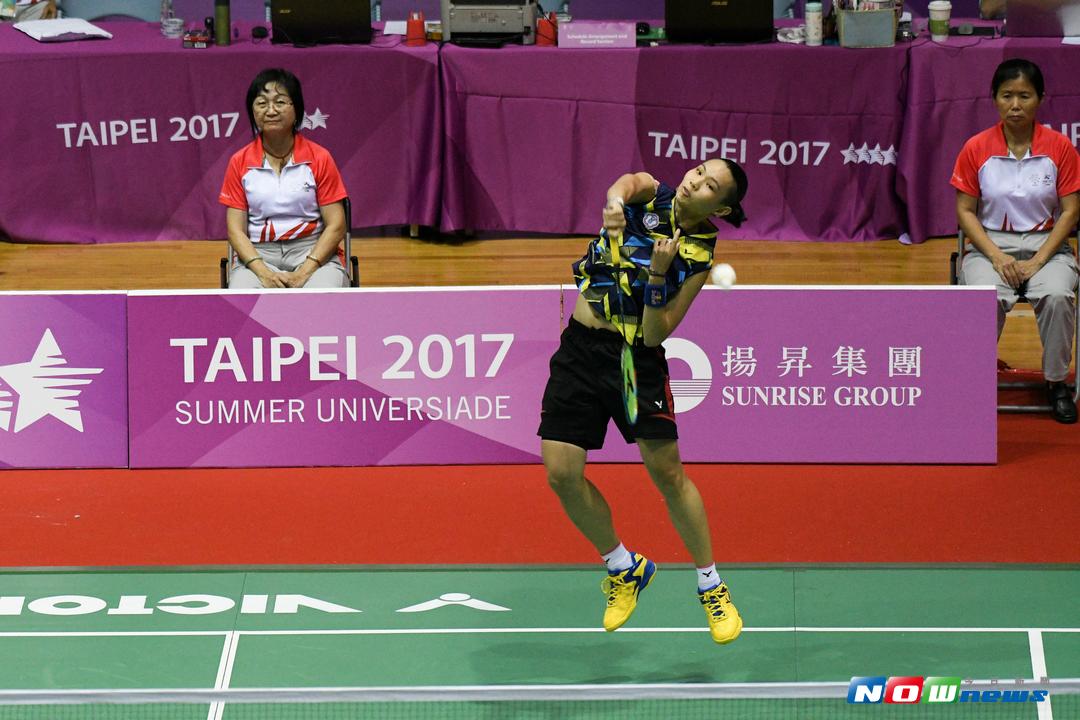 ▲戴資穎領銜、中華隊順闖進金牌戰。（圖／記者葉政勳攝 , 2017.08.25）