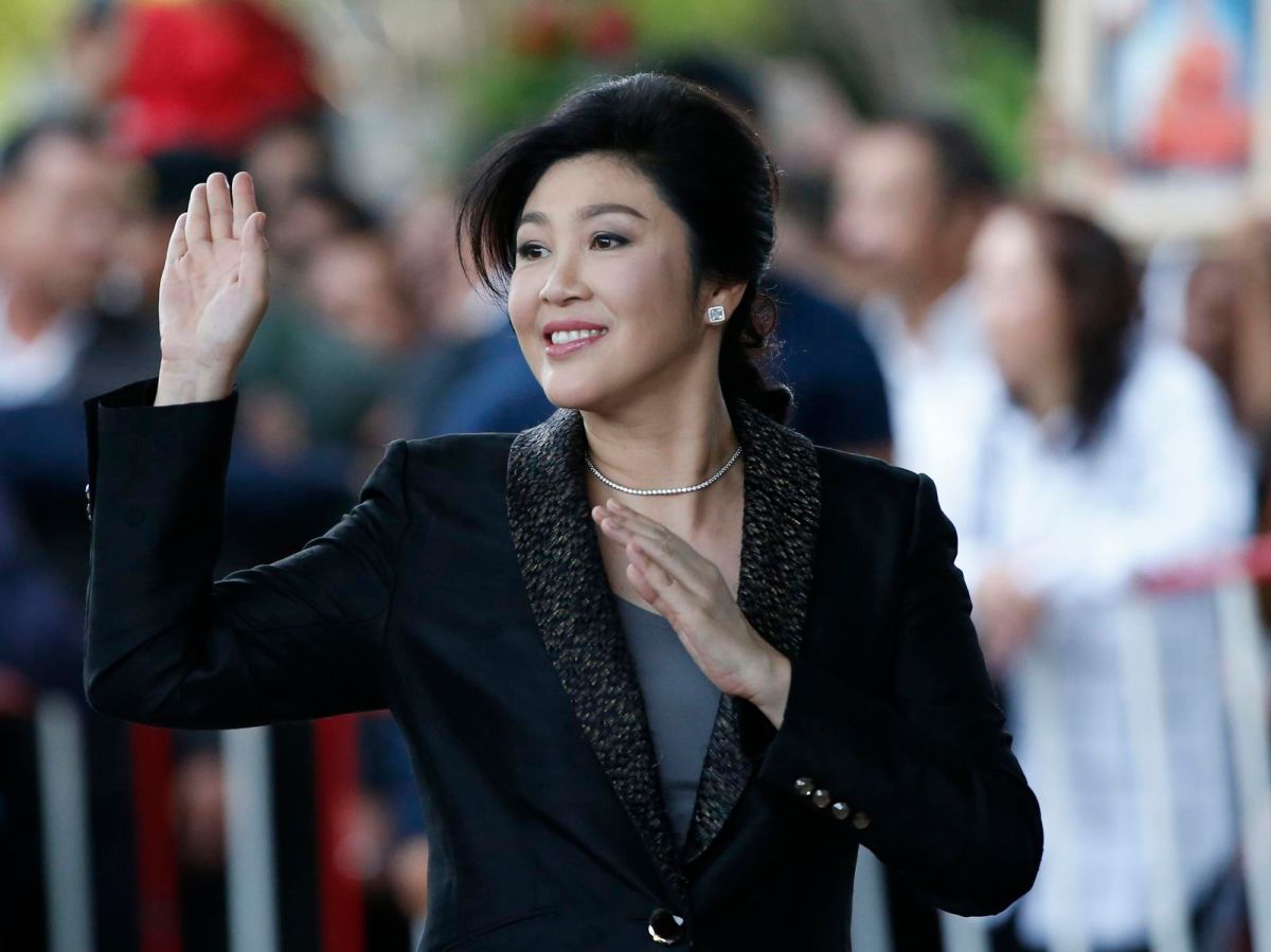 ▲泰國前總理盈拉在判決宣判前落跑，疑似潛逃至杜拜。（圖／達志影像 ／美聯社）