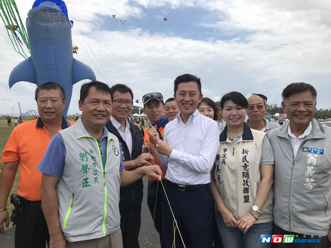 ▲新竹市國際風箏節26、27日南寮漁港登場，數十種超大造型風箏將翱翔天際。（圖/陳志偉攝，106.08.24）