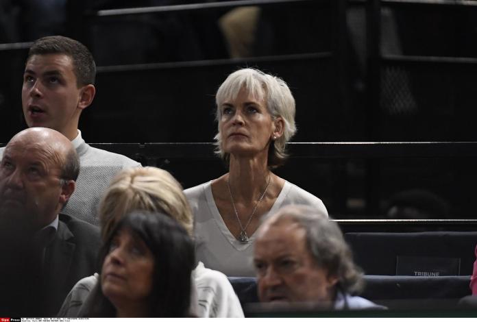 球王Andy Murray的母親Judy Murray。（圖／美聯社／達志影像）