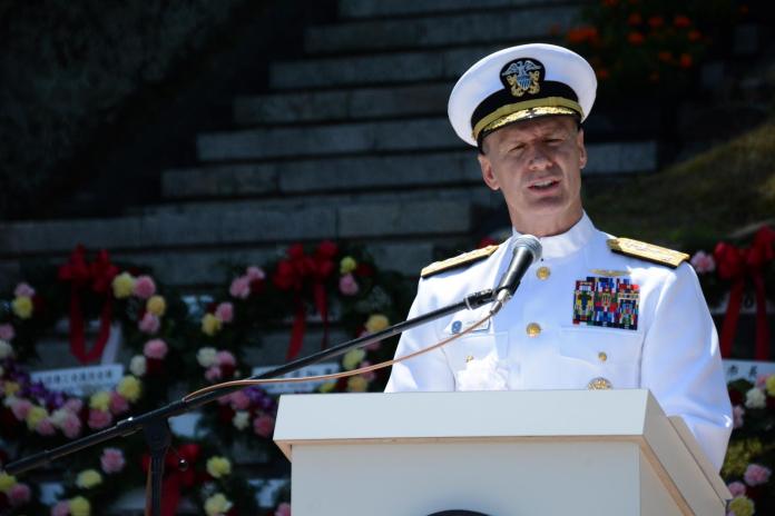 美國海軍將第七艦隊司令歐柯因中將革職。（圖／取自美國海軍官網）