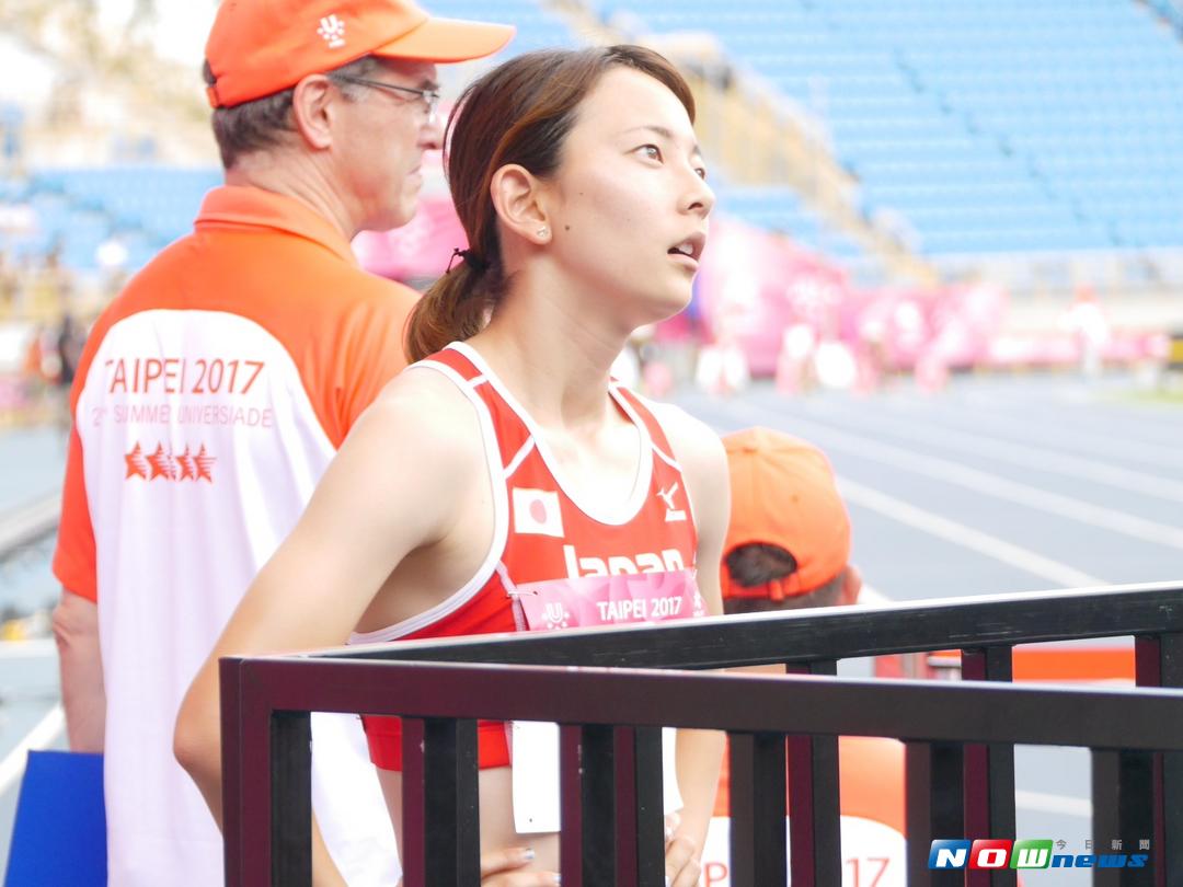 日本田徑正妹壹岐いちこ。（圖／吳政紘攝）