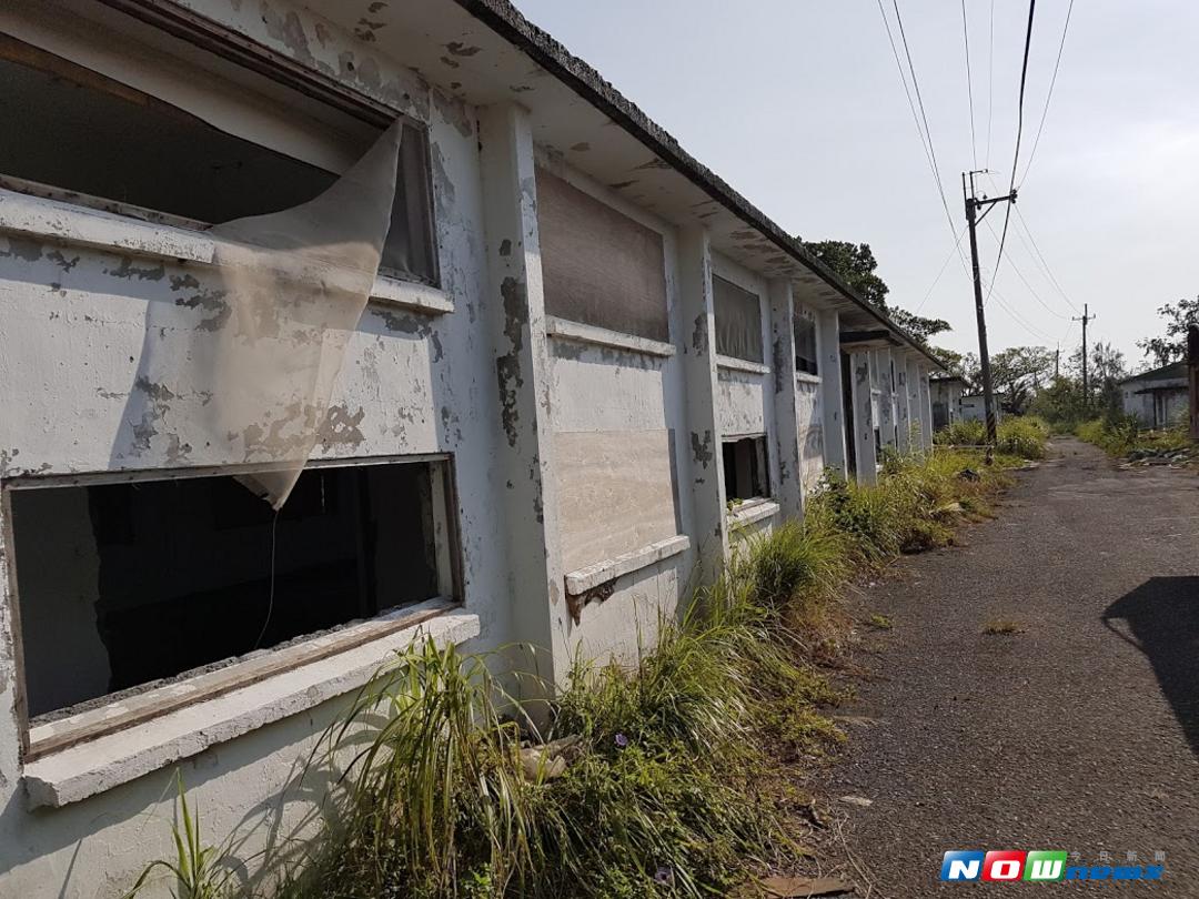 如廢墟般的老舊營舍。（圖／記者李清貴攝 , 2017.08.22）