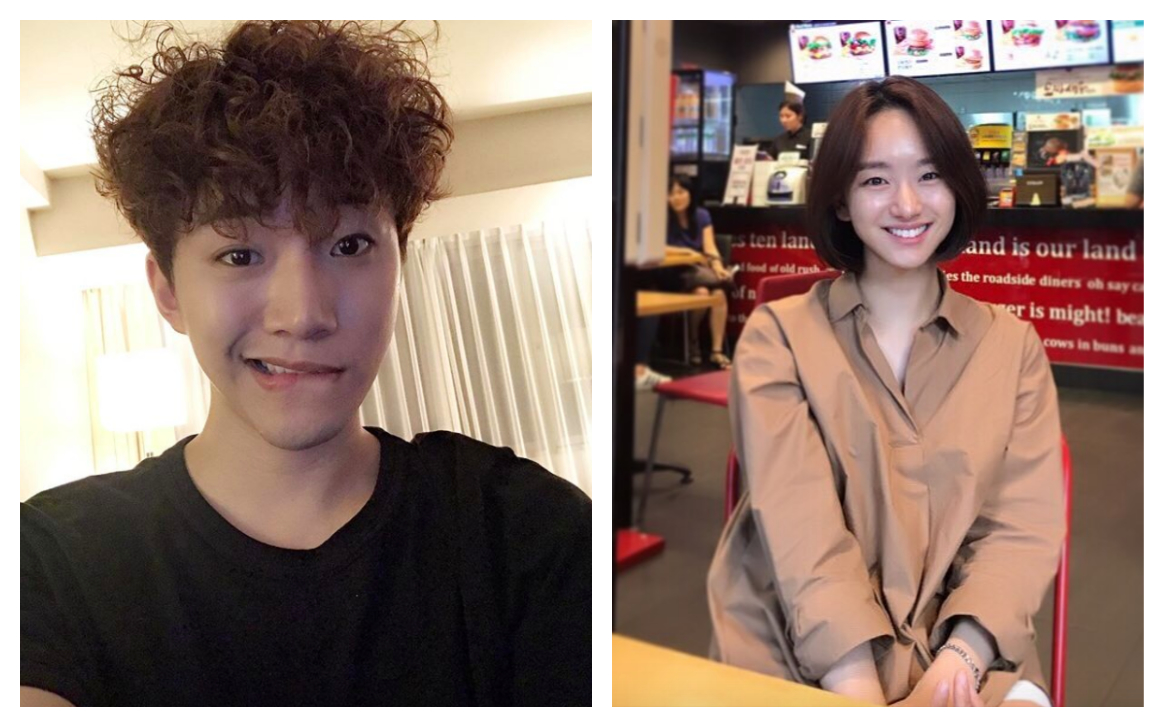 2PM成員俊昊（左）首次擔綱男主角，合體新人元真雅演出新韓劇《只是相愛的關係》。（圖／翻攝自IG , 2017.08.22）