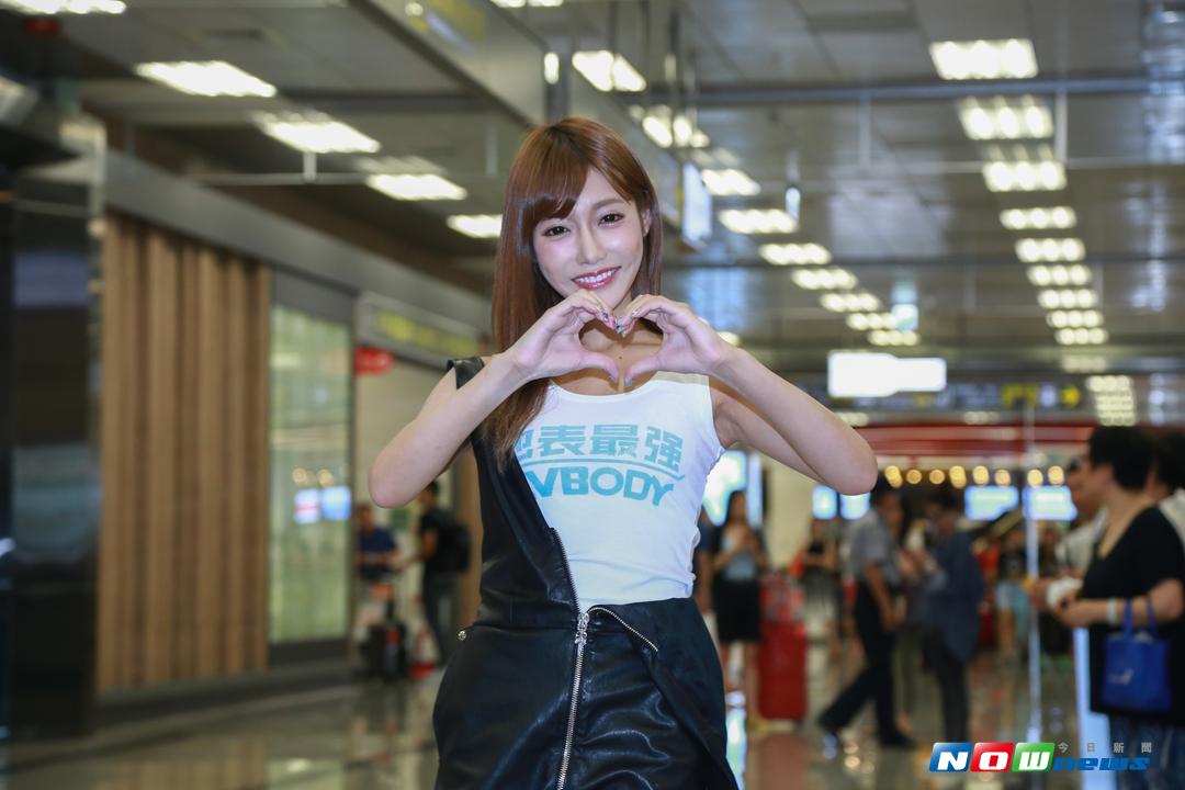 AV女優明日花綺羅再度訪台。（圖／記者葉政勳攝 , 2017.08.22）