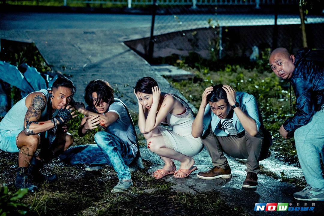 ▲《西謊極落：太爆．太子．太空艙》拍戲時，常常現場即興發揮，讓演員們都笑場NG連連。（圖／華映，2017.08.21）