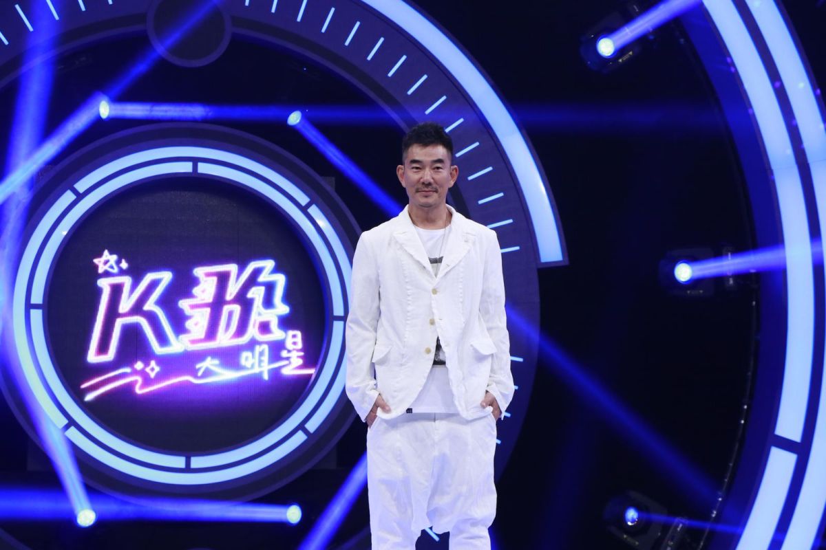 ▲任賢齊錄製《K歌大明星》。（圖／中視提供，2017.08.21）