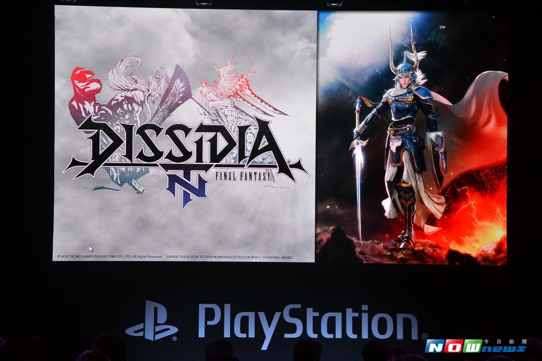 PlayStation遊戲娛樂嘉年華邀請到《Dissidia Final Fantasy NT》製作人與聲優群來台。（圖／記者顏大惟攝 , 2017.08.19）