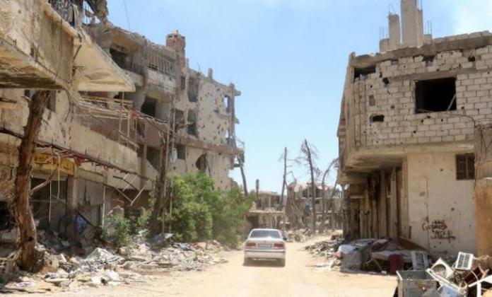敘利亞當地時間7月29日，以美國為首的國際聯軍戰機再度發動空襲，造成10位平民不幸身亡。（圖／翻攝自hsbnoticias.com）