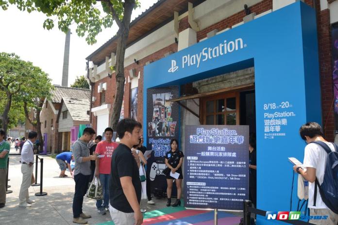 「PlayStation遊戲嘉年華」於今（18）日盛大開幕。（圖／記者顏大惟攝 , 2017.08.18）