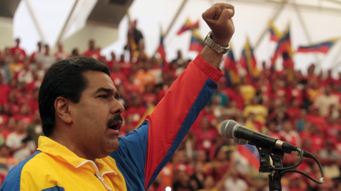 ▲委內瑞拉總統馬杜羅在當地時間14日下令，將在8月26日和27日舉行全國軍事演習。（圖／翻攝自網路）