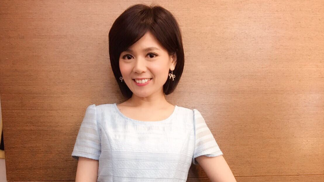 ▲陳諺瑩分享工作經驗。（圖／中天提供，2017.08.14）