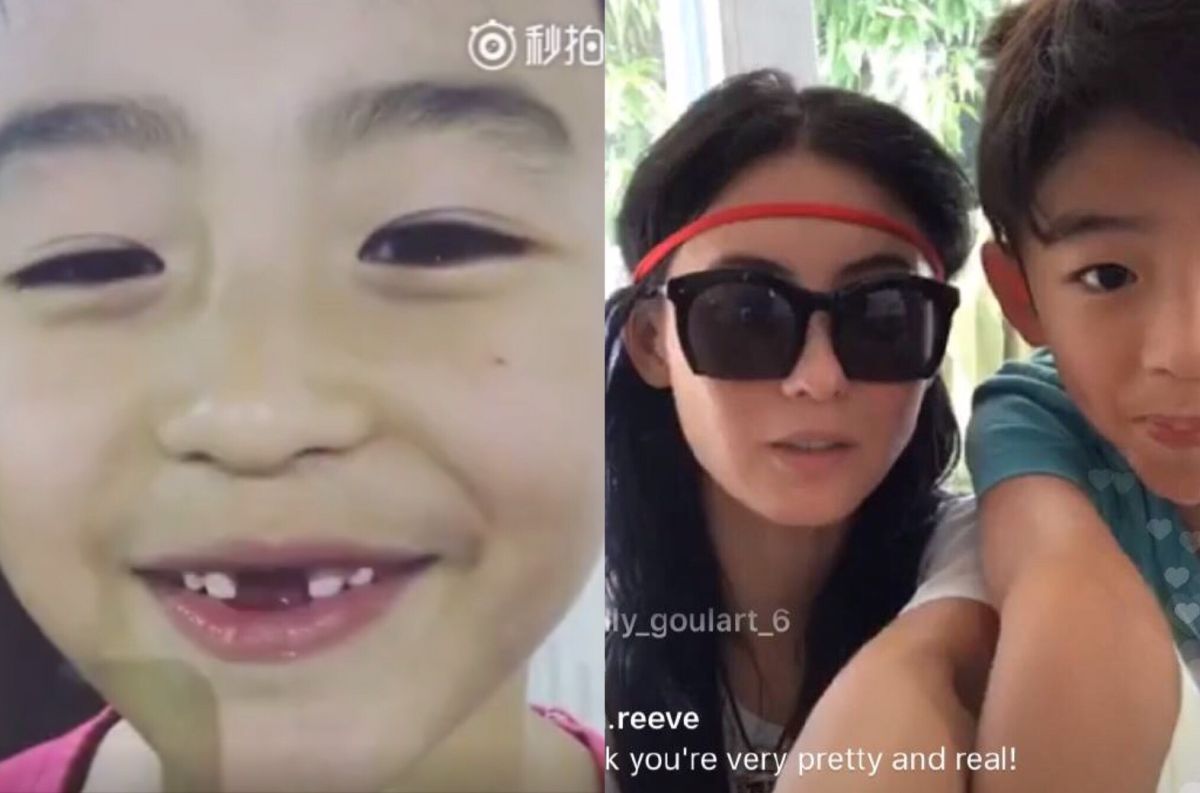 ▲張柏芝和兩子感情相當好，經常曬出母子照片。（圖／翻攝自微博，2017.08.14）