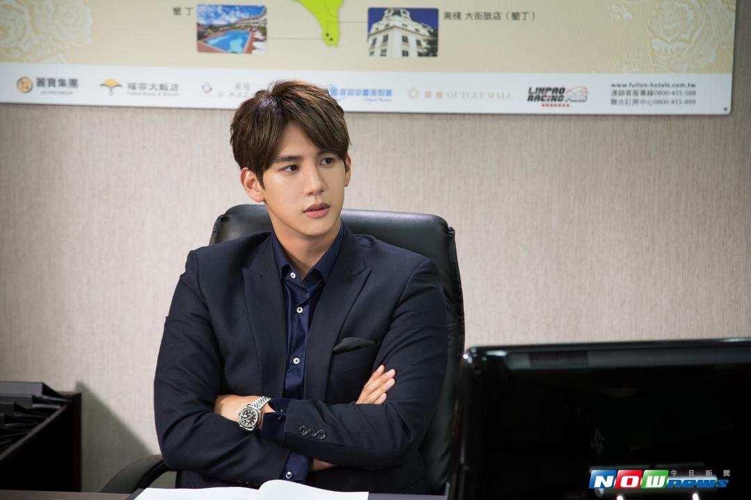 ▲黃仁德說這次演出「個性更難搞、更龜毛、還對女生過敏」的總裁角色。（圖／東森提供，2017.08.14）