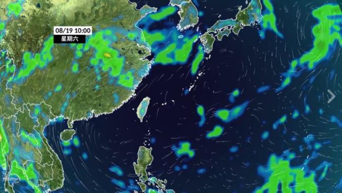 本周持續飆高溫，下周高壓位置北移颱風發展機會增。（圖／翻攝自臉書「氣象達人彭啟明」）