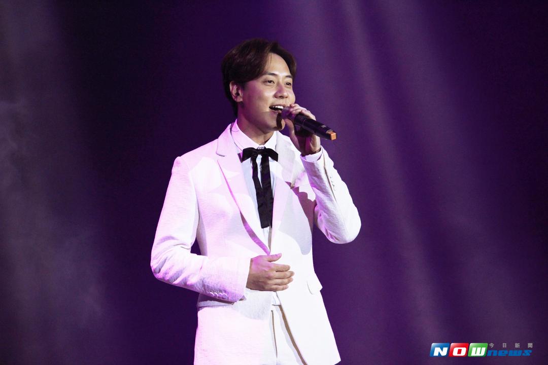 ▲Andy來台吃不少小吃，笑說回韓國要努力運動。（圖／紅心字會提供 , 2017.8.13）