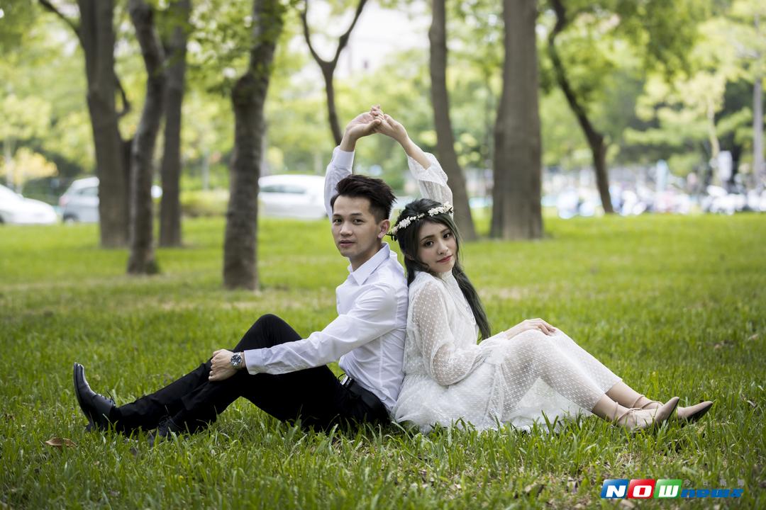 竹市建設提升城市美學，成森林系秘境吸引新人拍婚紗。（圖／新竹市政府提供）