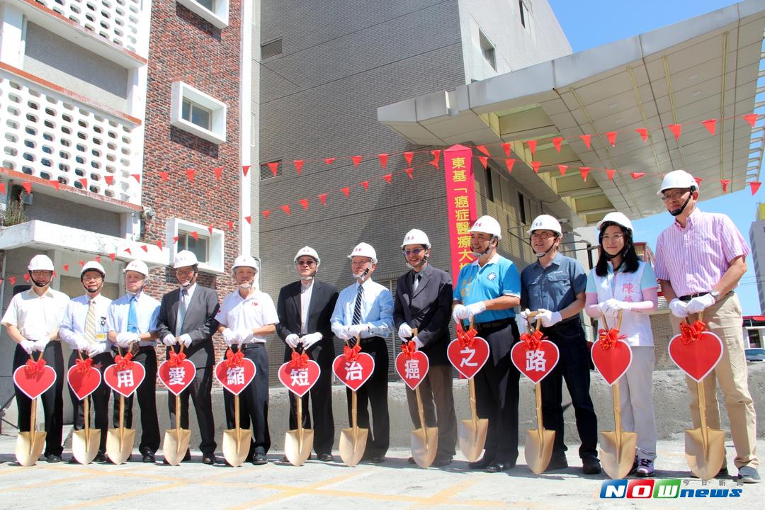 今\\(12\\)日舉行東基「癌症醫療大樓」動土感恩禮拜，齊聲宣告填補台東偏鄉醫療缺口。（圖／基督教醫院提供，2017.08.12）