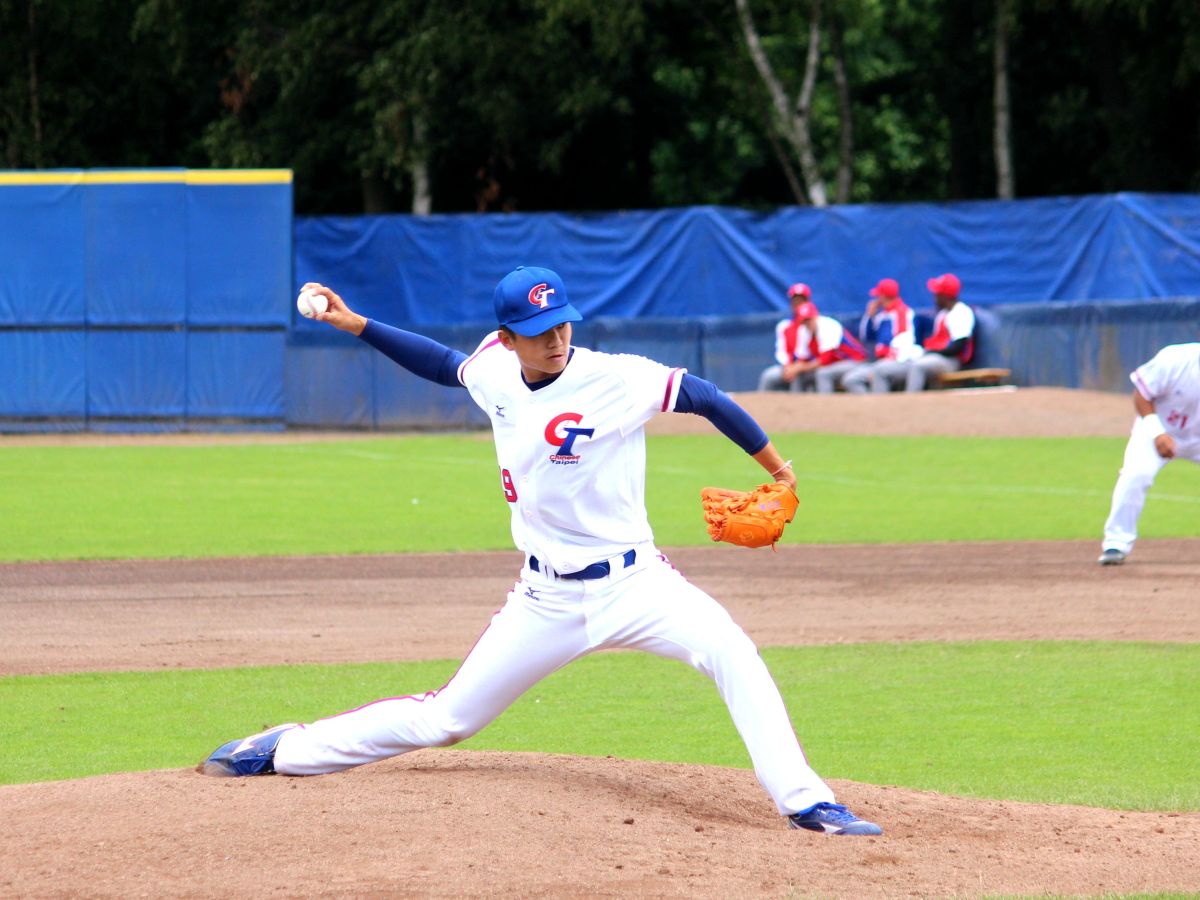 黃子鵬繳出5局失2分的優質先發成績單。（圖／中華棒協提供）