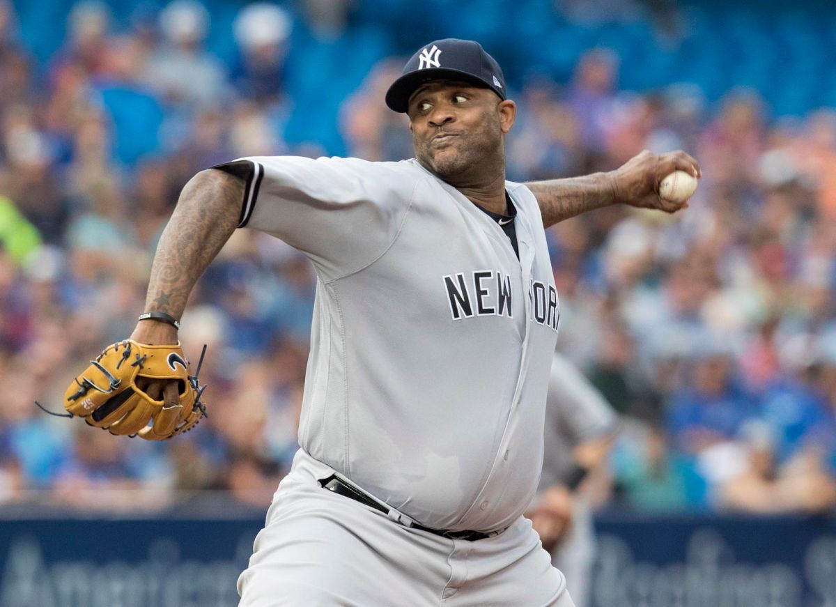 CC Sabathia因膝傷將錯過對紅襪隊的系列戰（圖／美聯社／達志影像）