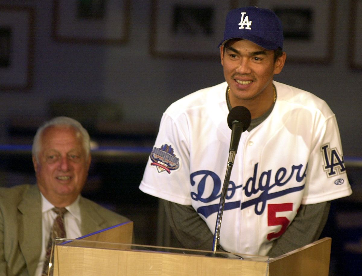 陳金鋒是第一位上大聯盟的台灣球員。（圖／美聯社資料照／達志影像）