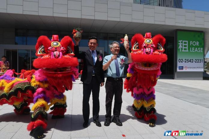 台肥新竹市商辦大樓啟用，林智堅將打造公道五路成科技廊帶。（圖/記者陳志偉攝，2017.08.10）